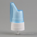 High quality Ratchet collar nasal sprayer plastic medical spray white mouth spray